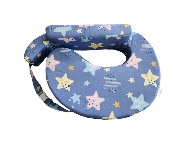 Comfeed Nursing And Feeding Pillow - Blue Stars